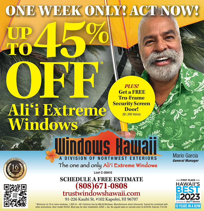 Special Offers Windows Hawaii
